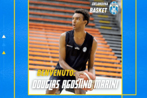 Douglas Agostino Marini firma con l’Infodrive Capo d’Orlando
