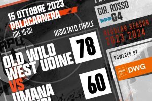 Udine supera Chiusi, 20 per Gaspardo