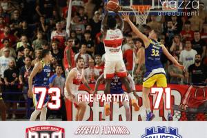 Rimini sorprende Verona, 25 per Justin Johnson