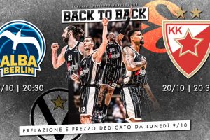 Virtus Bologna, in vendita i biglietti per le gare contro Alba Berlino e Stella Rossa