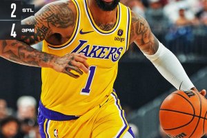 I Lakers si impongono sui Nets: 10 punti per LeBron James