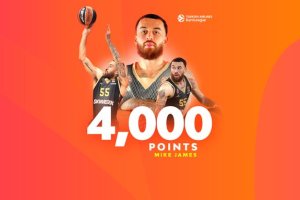 Mike James supera i 4.000 punti in Euroleague, nel mirino il ‘trono’ di Spanoulis?