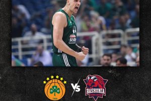 Lessort e Mitoglou dominanti, il Panathinaikos supera il Baskonia