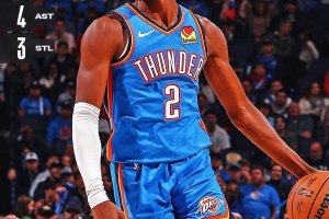 Gilgeous-Alexander segna 32 Punti, i Thunder superano i Pistons