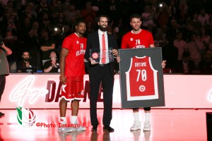 L’Olimpia Milano celebra Gigi Datome: “Grazie”