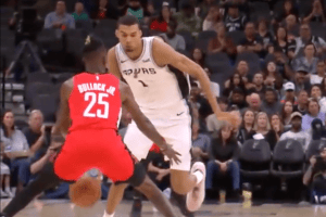 Victor Wembanyama in Ginobili, Teodosic style