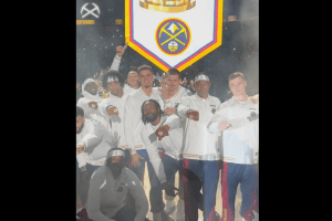 Denver Nuggets, la cerimonia dell’anello