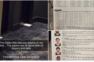 Mavericks’ Scouting Report for Spurs Leaked by Fan in Hotel