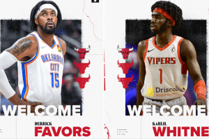 Bulls sign Derrick Favors and Khalil Whitney