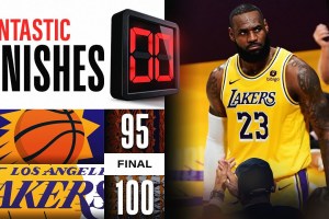 Lakers-Suns, gli ultimi 5′ di gara