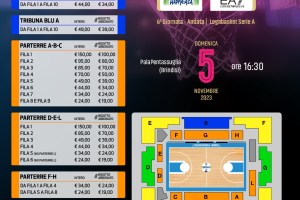 Arriva Milano al PalaPentassuglia: attiva la promo abbonati a prezzo ridotto