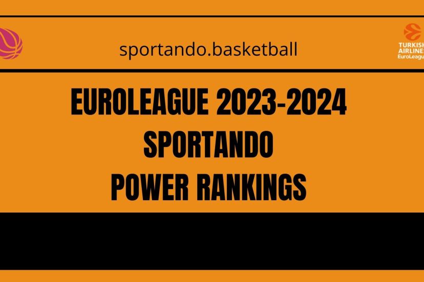 Sportando EuroLeague Power Rankings