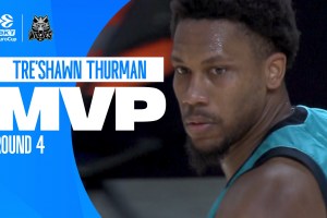 BKT EuroCup RS – Round 4 MVP: Tre’Shawn Thurman, Wolves Vilnius
