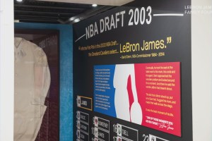 In his hometown of Akron, LeBron James’ Home Court museum will open.