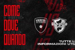 Varese-Sassari: come, dove e quando