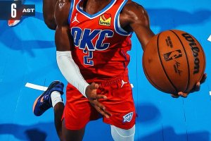 Gilgeous-Alexander segna 30 punti e i Thunder superano gli Hawks