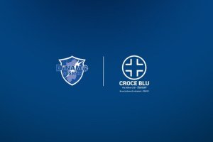 La Croce Blu in campo con la Dinamo