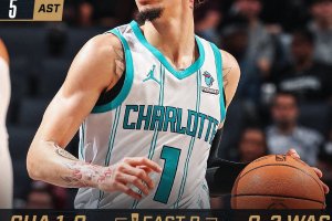Ball, Hayward e Williams: Hornets corsari a Washington