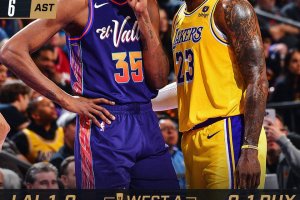 LeBron vince il duello con Durant, i Lakers vincono la prima nel torneo