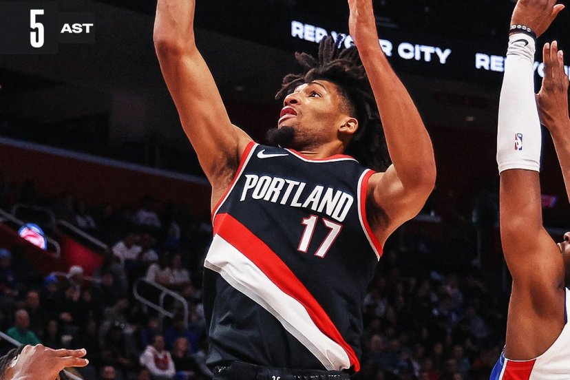Blazers Pistons