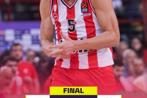 Olympiacos conceded only nine points in the third quarter and beat Red Star