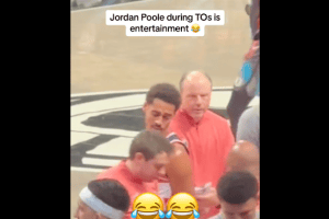 Washington Wizards in crisi, Jordan Poole distratto durante il timeout
