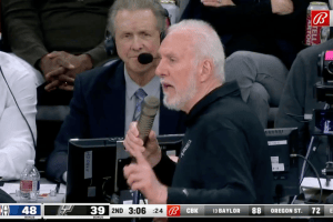 Gregg Popovich: Can you guys stop booing and let these guys play?