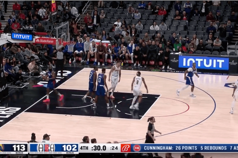 Errore telecronista Clippers