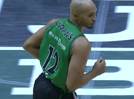 Eurocup, Andrew Andrews è l’MVP del 5° Round