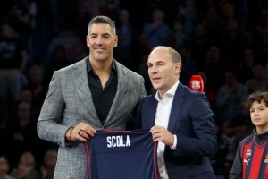 Il Baskonia ritira la maglia numero 4 di Luis Scola