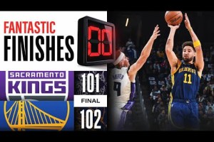 Warriors-Kings, il clamoroso finale risolto da Thompson