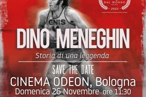 “Dino Meneghin – Storia di una leggenda”, domenica a Bologna