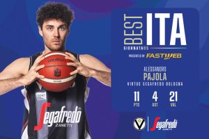 Virtus Bologna, Alessandro Pajola Best Ita della quinta giornata