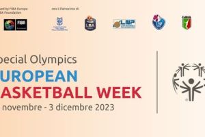 Fino al 3 Dicembre 2023 la Special Olympics European Basketball Week sui parquet di tutta Europa
