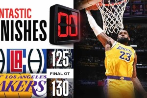 Lakers-Clippers, il supplementare che cancella una maledizione