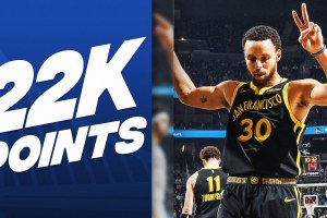 Steph Curry arriva a 22mila punti in carriera