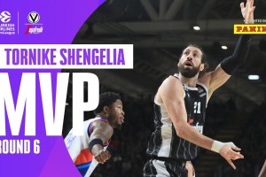 Turkish Airlines EuroLeague RS – Round 6 MVP: Tornike Shengelia, Virtus Segafredo Bologna
