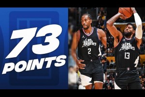 Los Angeles Clippers, i 73 punti della coppia George-Leonard