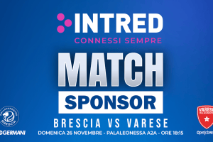 INTRED è Match Sponsor di Brescia-Varese!