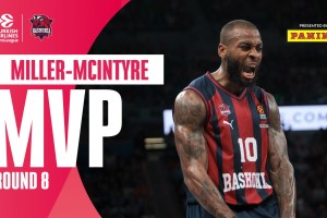 Turkish Airlines EuroLeague Regular Season – Round 8 MVP: Codi Miller-McIntyre, Baskonia