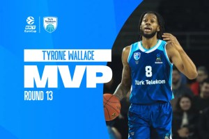 Eurocup, Tyrone Wallace è l’MVP del 13° Round