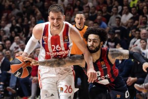 Baskonia prima domina, poi trema: Stella Rossa ko