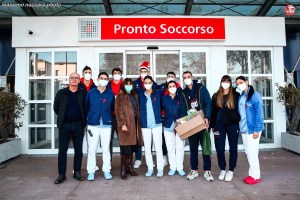 Consegna giochi all’ospedale di Forlì
