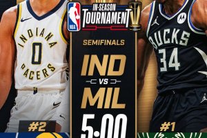 Torneo NBA In-Season, Pacers e Bucks si giocano un posto in finale