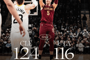 Cavs, Sam Merrill non è un fuoco di paglia. Battuti i Jazz
