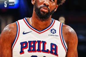 Joel Embiid domina il primo tempo, i 76ers infliggono ai Pistons la 21ª sconfitta in fila