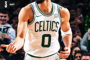 I Celtics salgono a 12-0 in casa grazie ai 27 punti di Tatum nella vittoria sui Cavs