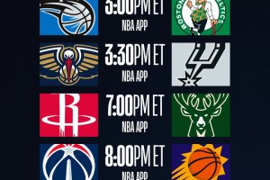 NBA, 5 partite in programma