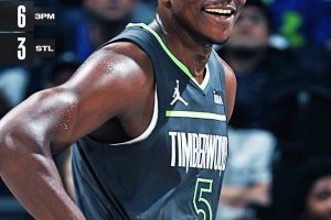 Edwards ne segna 44, i Wolves battono i Mavs privi di Doncic