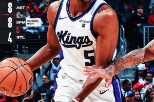 Le triple di Fox firmano la vittoria in rimonta di Sacramento ad Atlanta